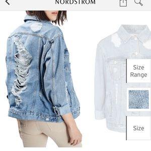 COPY - Distressed Denim Jacket